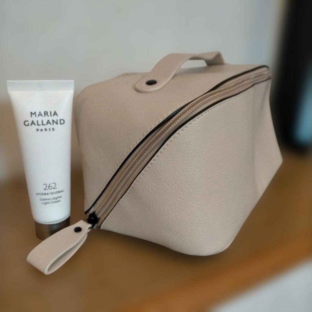 マリアギャランクリーム262とマリアギャランロゴいりオリジナルポーチ