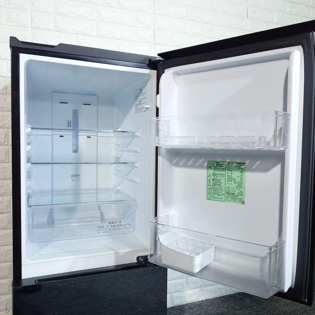 Hisense 冷蔵庫 HR-G1501EM 154L 家電 J029