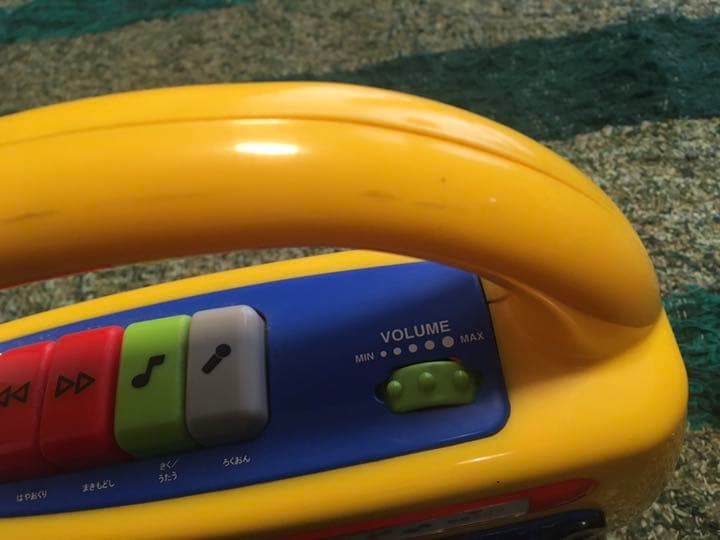 ツクダオリジナル ミッキーマウス ラジカセ SING ALONG