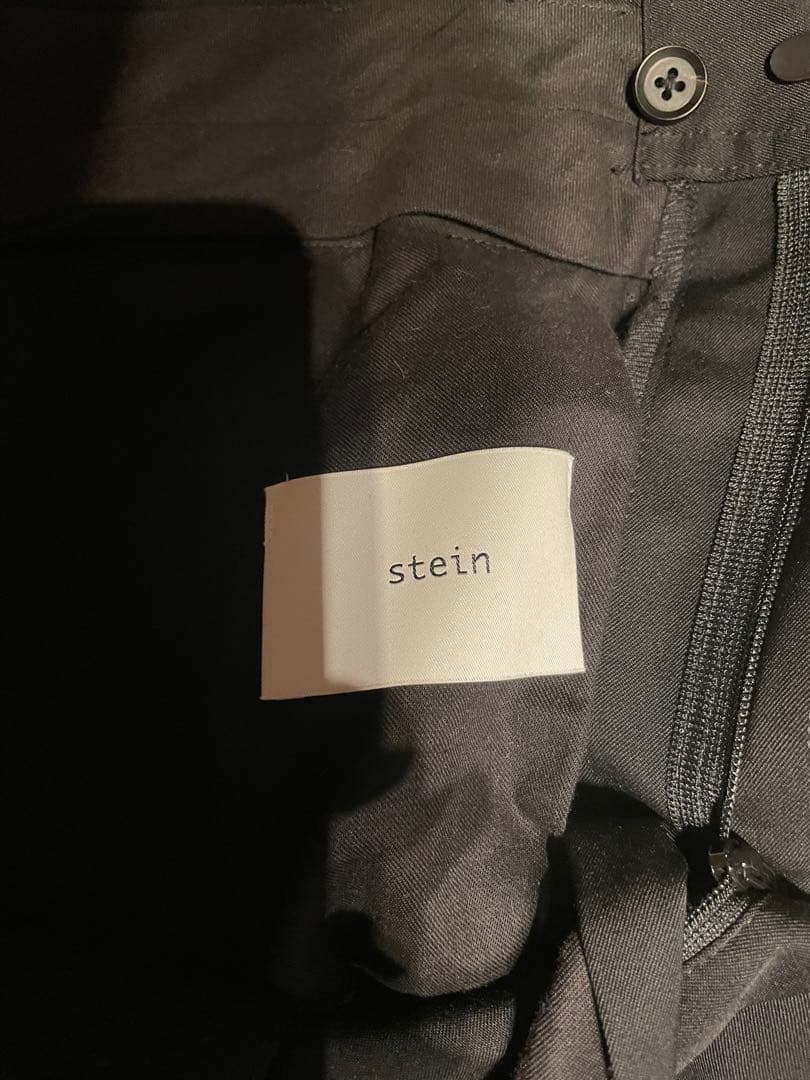 パンツ stein DOUBLE WIDE TROUSERS / (BLACK)