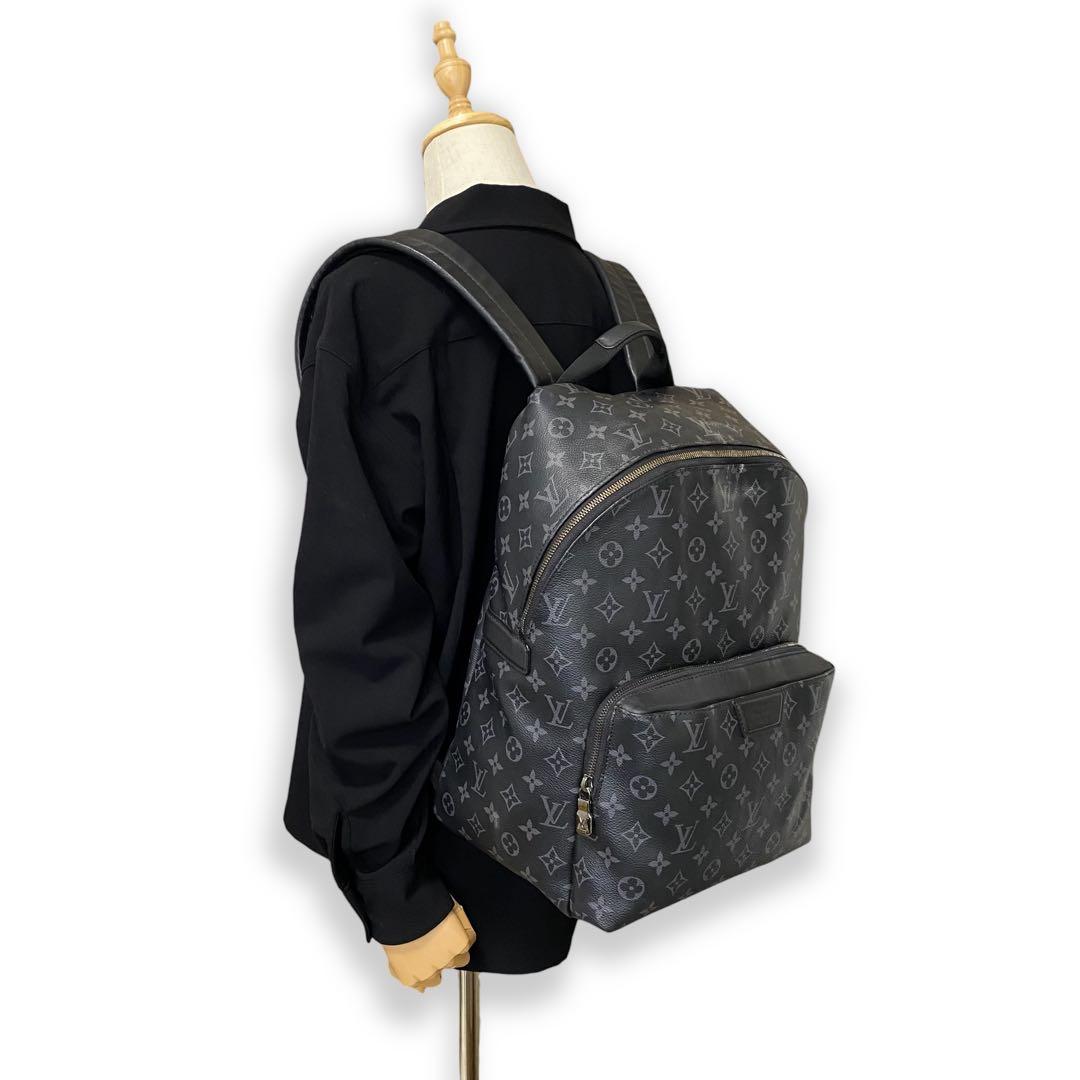 【美品】ルイヴィトン　モノグラムエクリプス　アポロ　リュック　黒　871