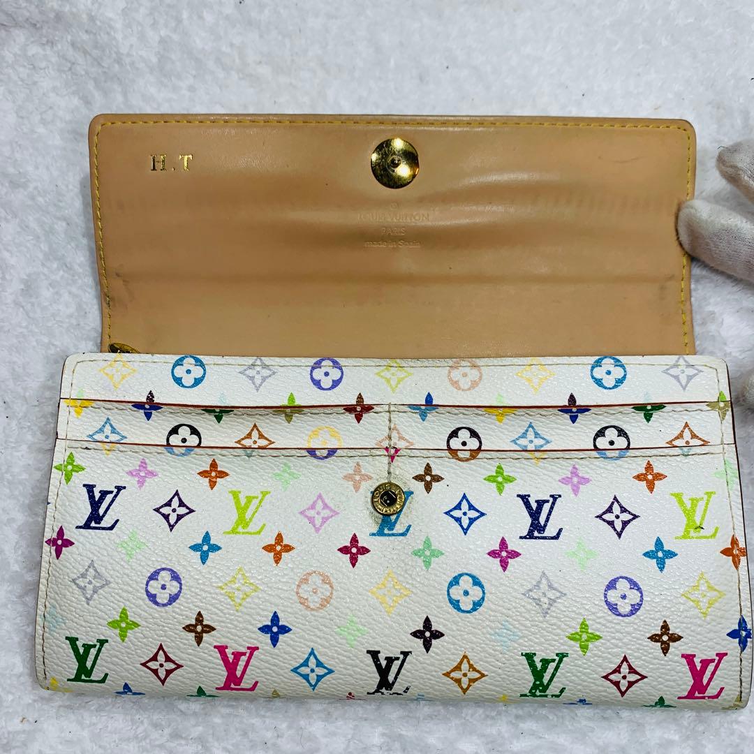 ⭐️LOUIS VUITTON マルチカラー ポルトモネ 長財布 M93532