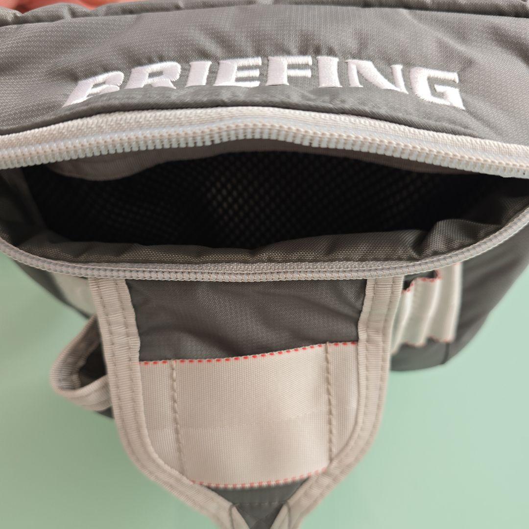 164 新品　BRIEFING ラウンドウエストポーチ