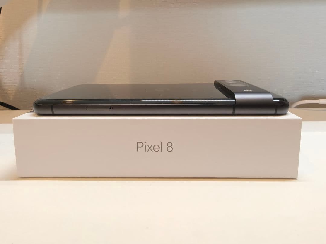 美品 Google Pixel 8 128GB Obsidian SIMフリー