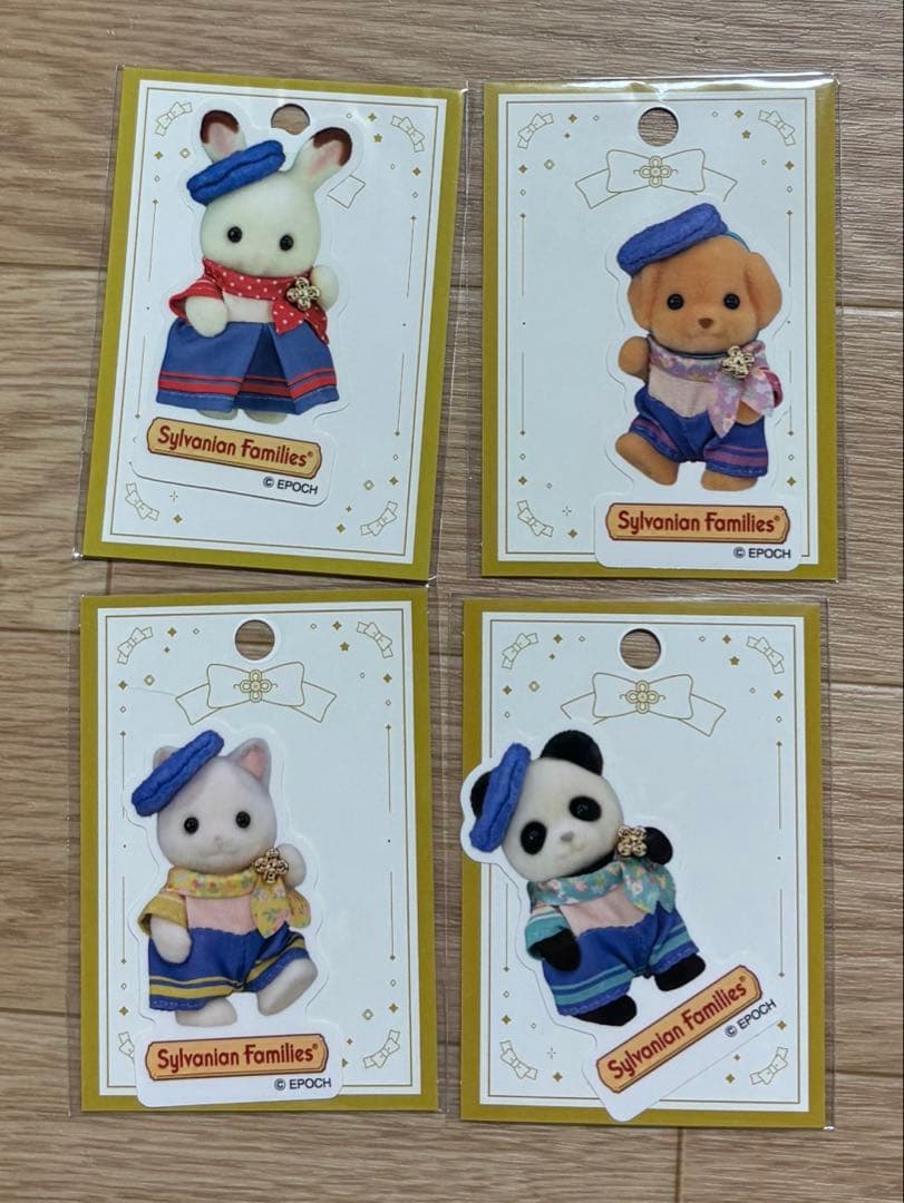 シルバニアファミリー　森の赤ちゃんコンシェルジュ　缶入りクッキー　店舗限定品