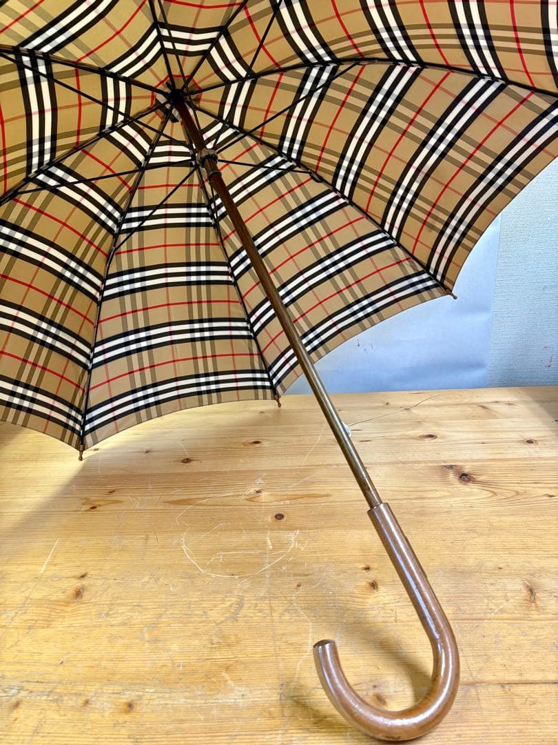 Burberry バーバリー　長傘　男女兼用　ユニセックス　ノバチェック柄