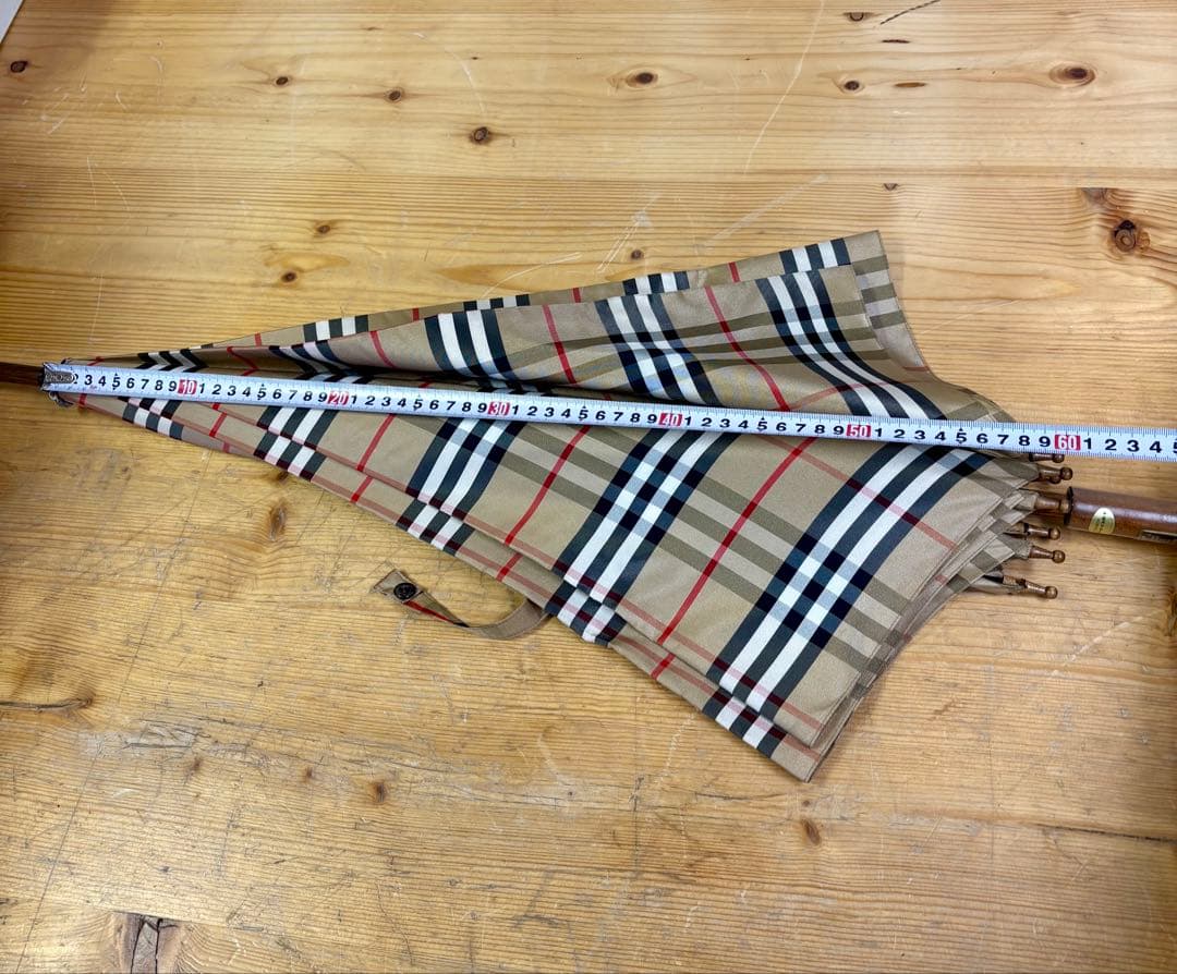 Burberry バーバリー　長傘　男女兼用　ユニセックス　ノバチェック柄