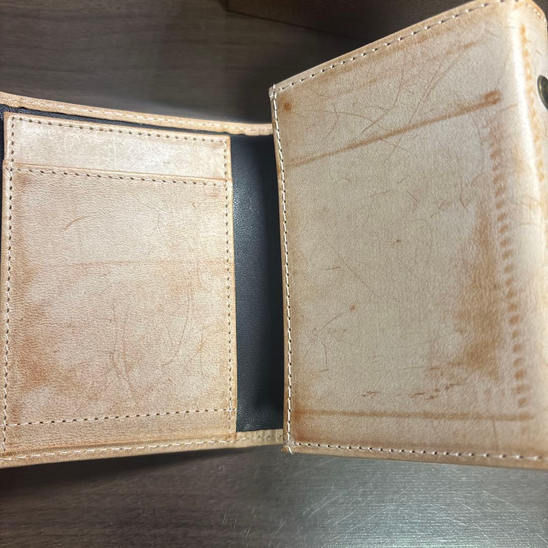 エムピウ ミッレフォッリエ 同型財布　ゴーストレザー　Ghost