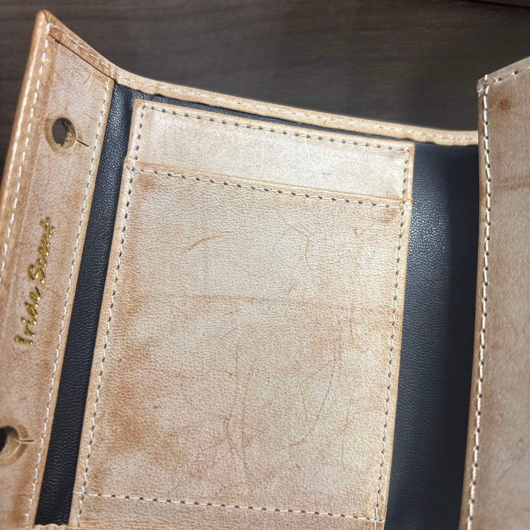 エムピウ ミッレフォッリエ 同型財布　ゴーストレザー　Ghost