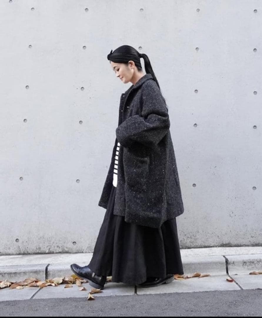 美品 ichi Antipuites アンティークス スノーネップオーバーコート