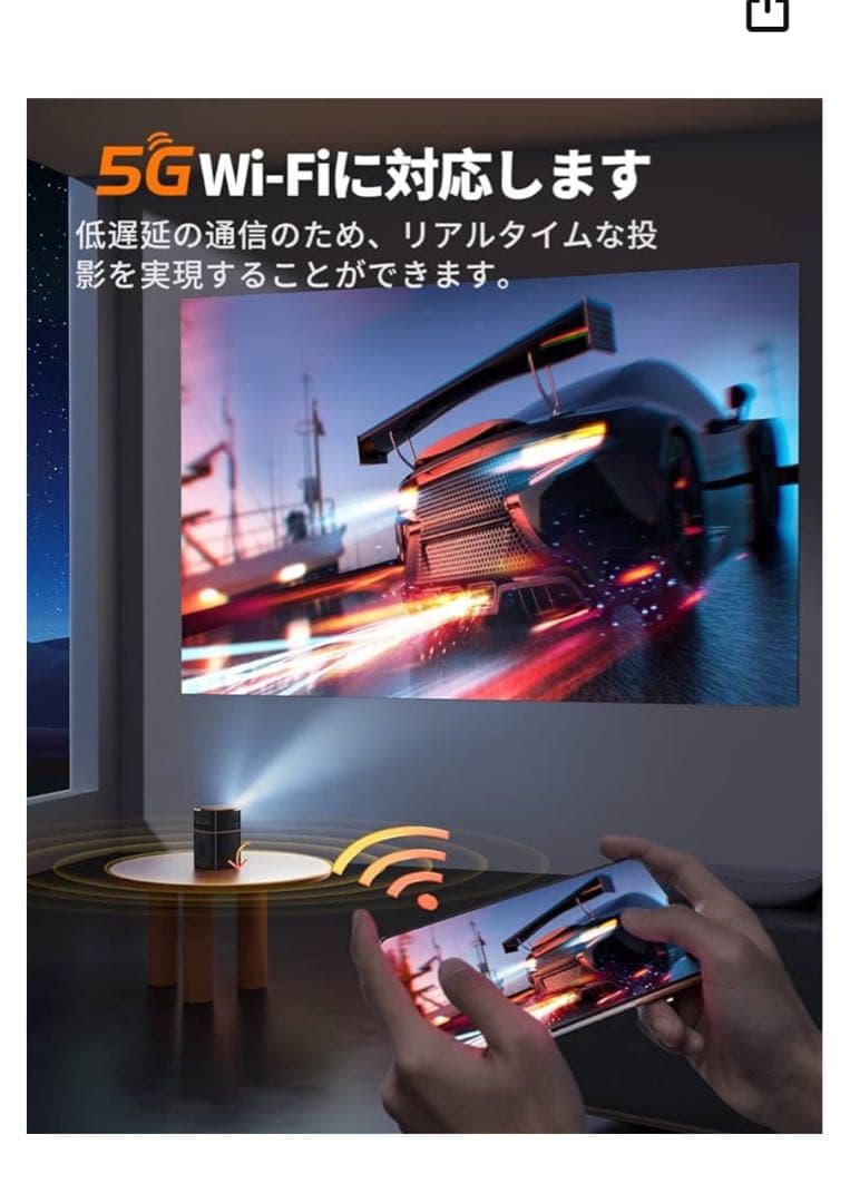 FATORK 小型プロジェクター　新品未使用、未開封