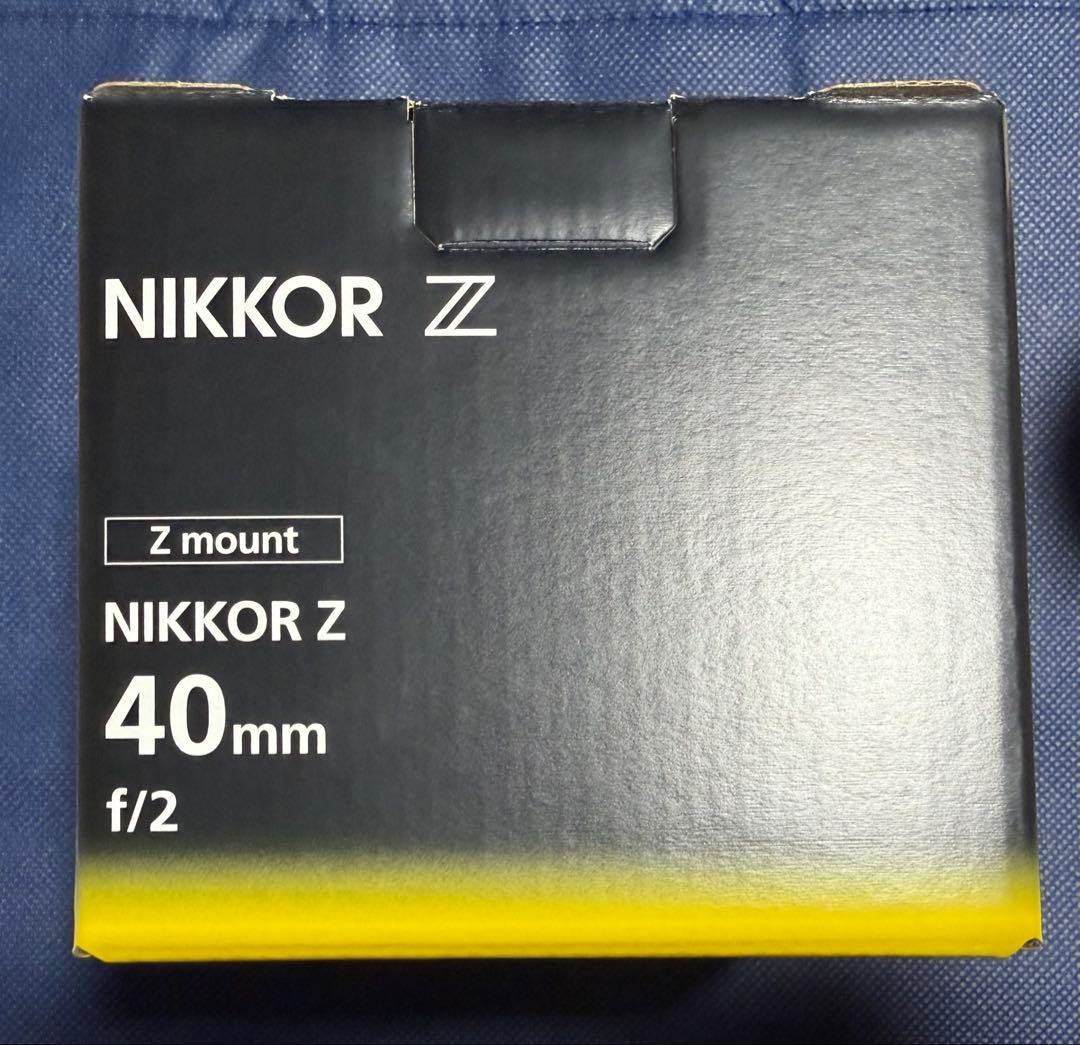 NIKKOR Z40mm f/2 新品未使用品　保証書付き