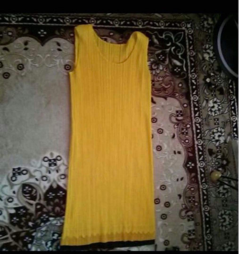 イッセイミヤケ　プリーツプリーズ ノースリーブワンピース20%割引中