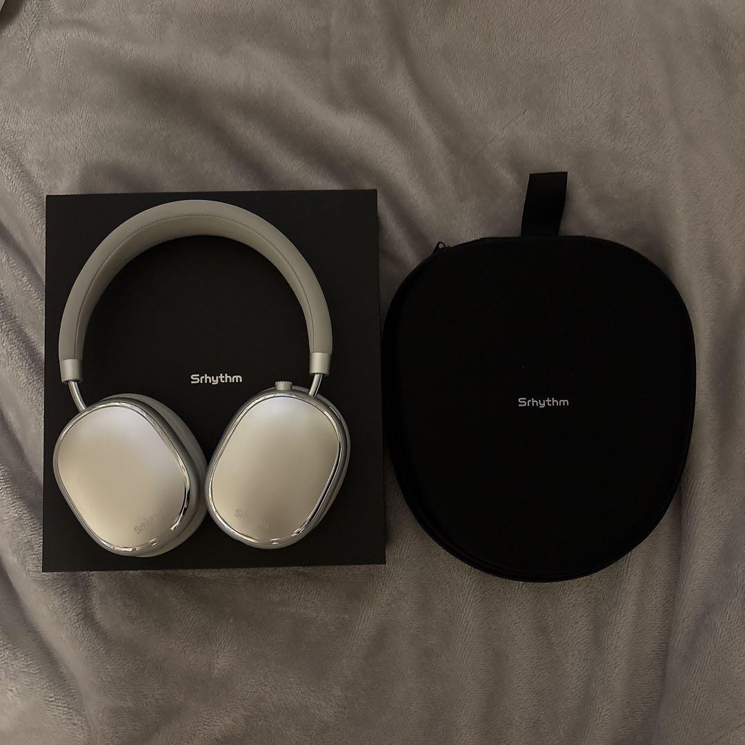 Srhythm NC95 ワイヤレスヘッドホンBluetooth シルバー