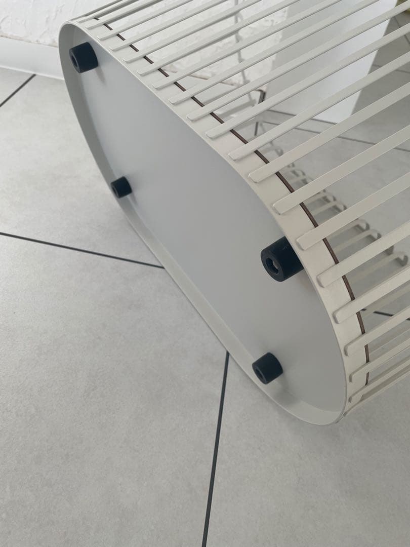 Audo  MENU リボンバスケット　 ホワイト