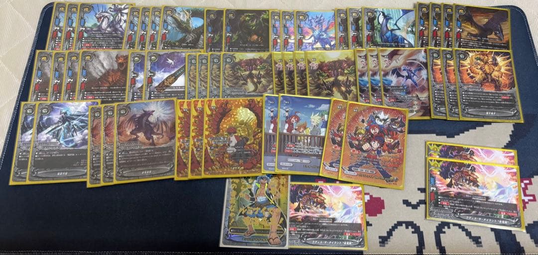 バディファイト　ネイキッドドラゴンデッキ　スリーブ付き