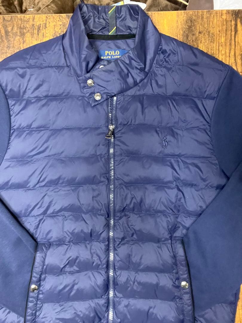 美品　Polo Ralph Lauren ダウンジャケット M ネイビー