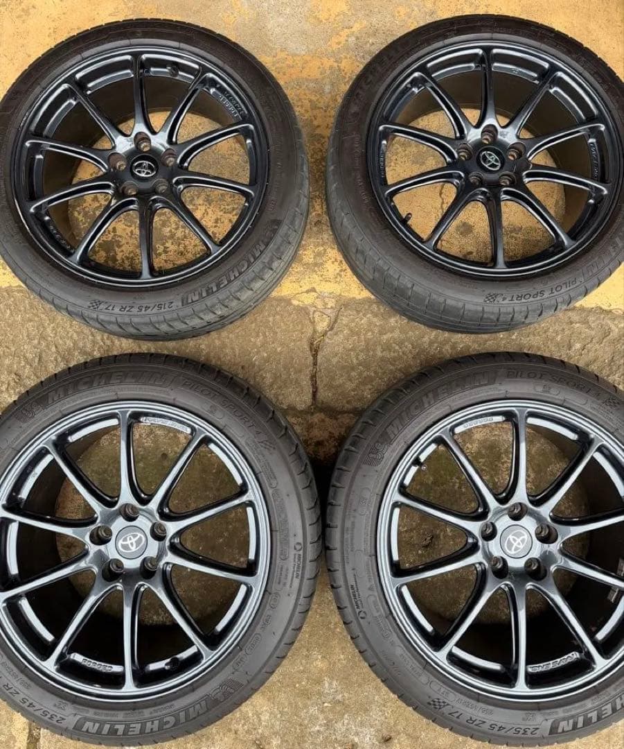 GRアルミホイール（鍛造軽量RAYS製）　86 zn6