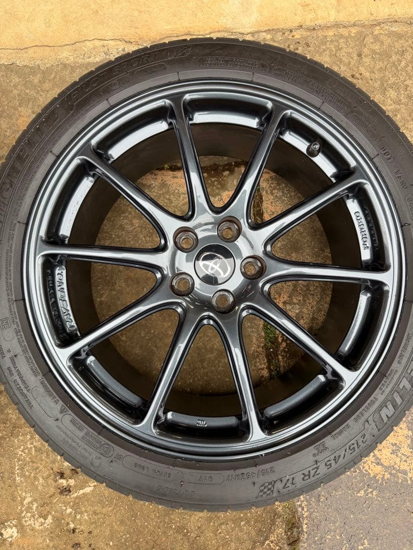 GRアルミホイール（鍛造軽量RAYS製）　86 zn6