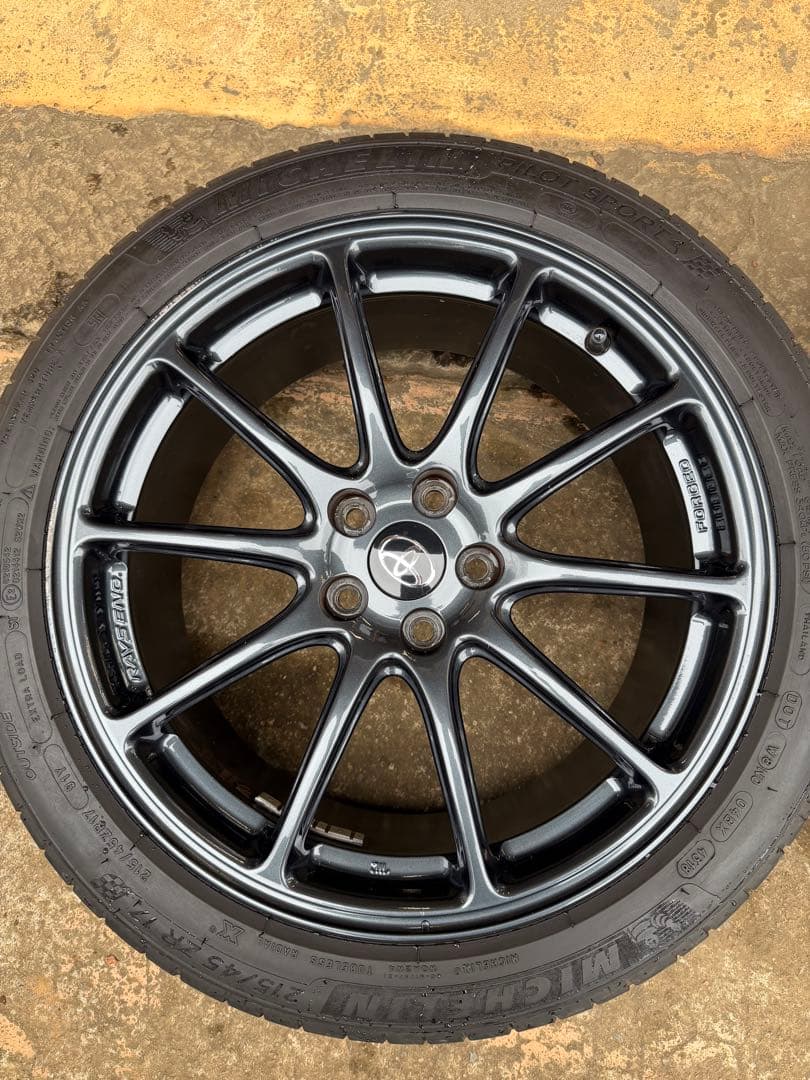 GRアルミホイール（鍛造軽量RAYS製）　86 zn6