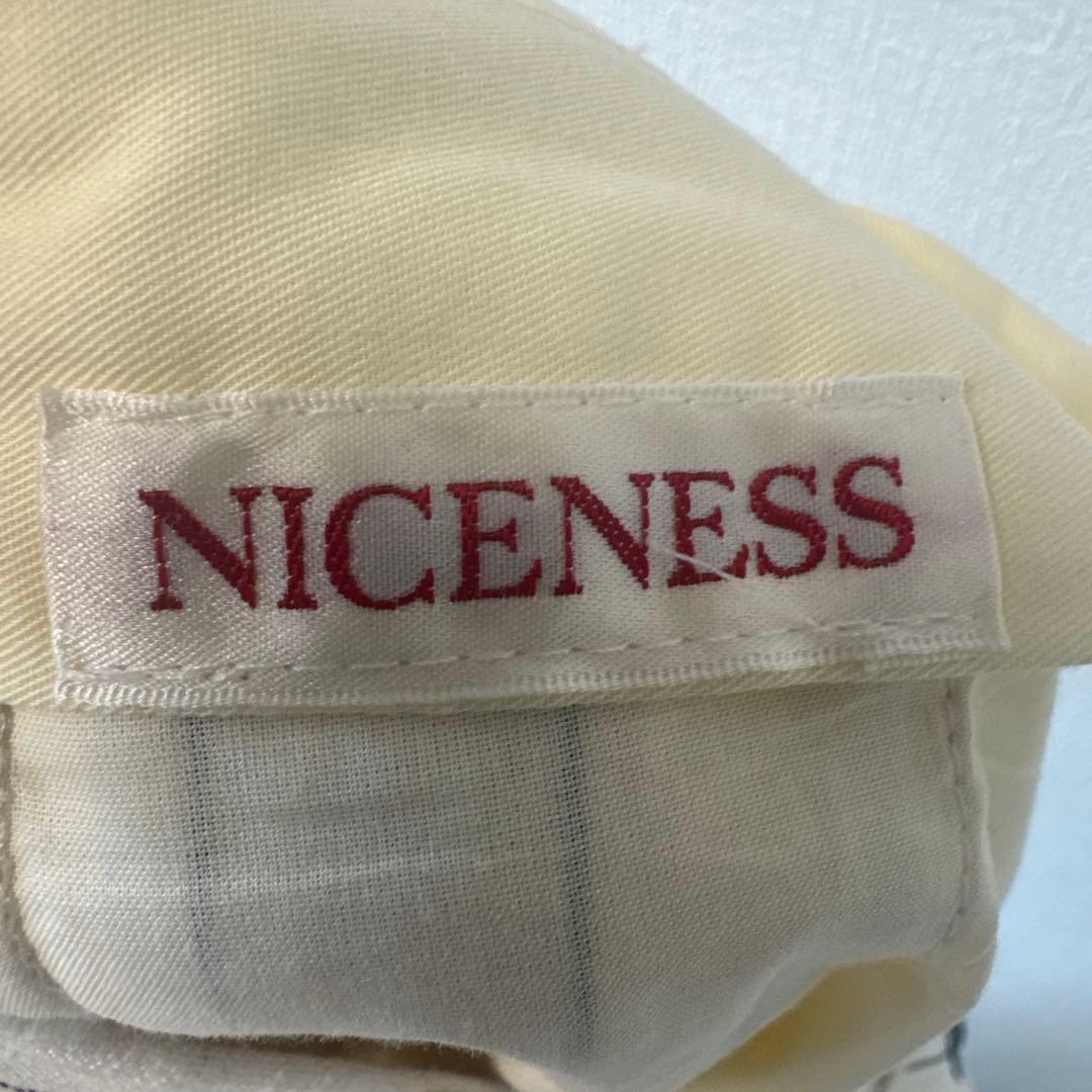 NICENESS FERRETTI ストライプ スラックス L