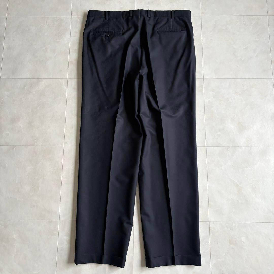 Brooks Brothers 2Bスーツ上下 紺ストライプ セットアップ XL