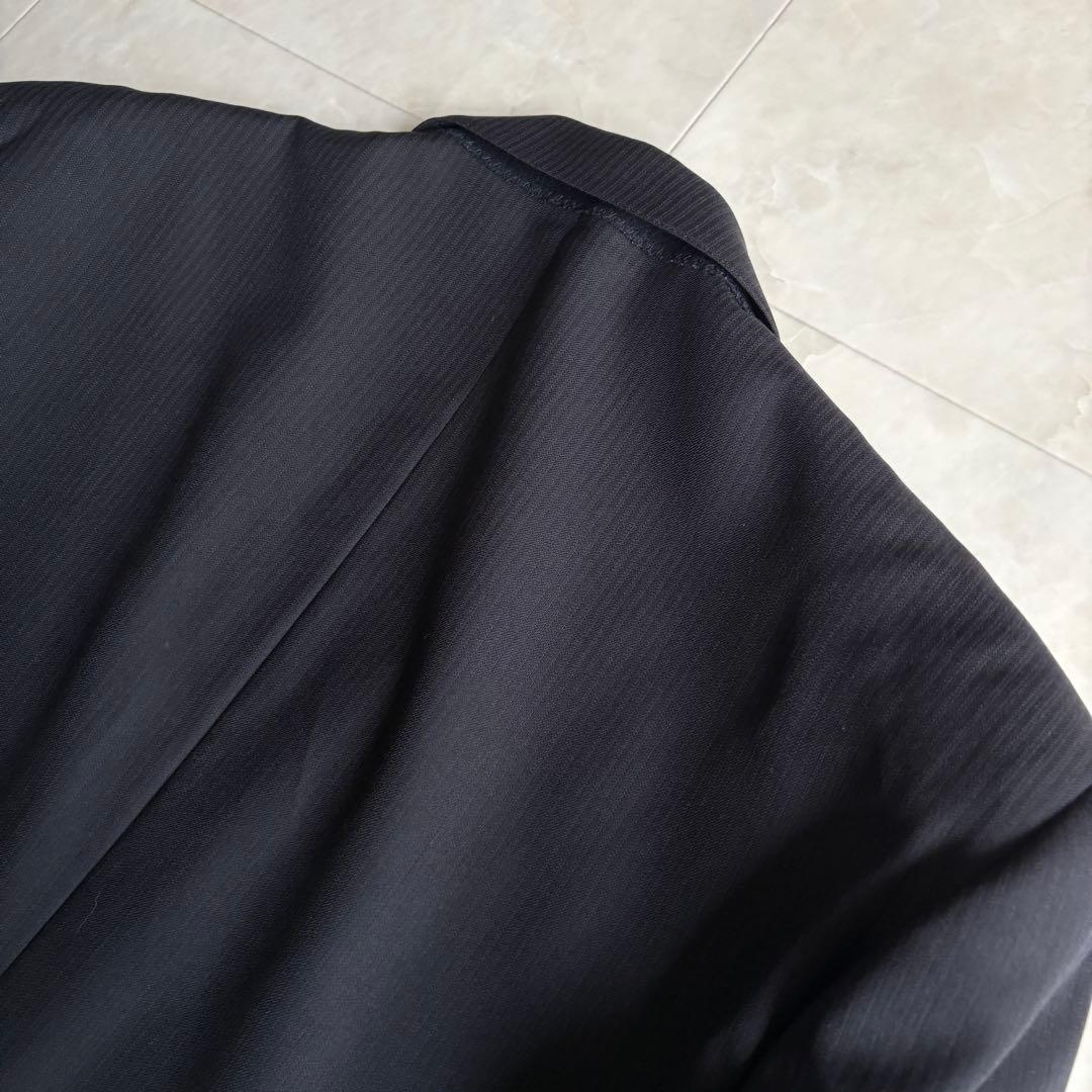 Brooks Brothers 2Bスーツ上下 紺ストライプ セットアップ XL