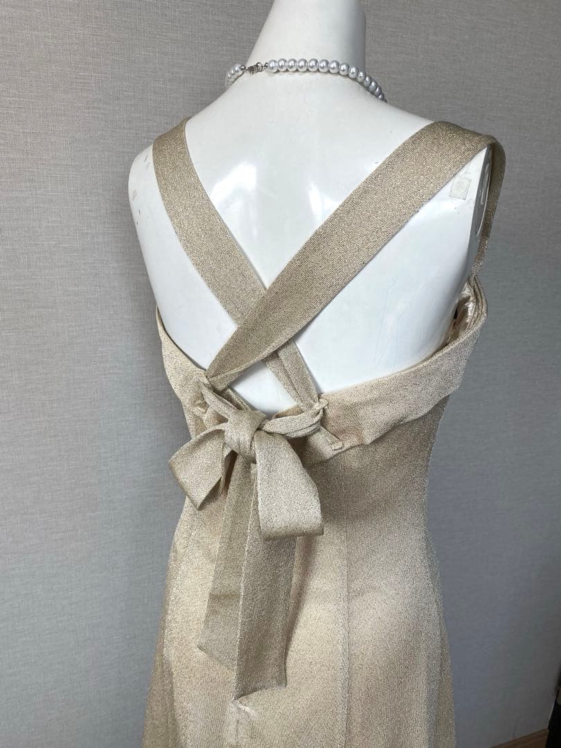 美品 DRESS BLACK ドレスブラック イブニングドレス 演奏会 舞台