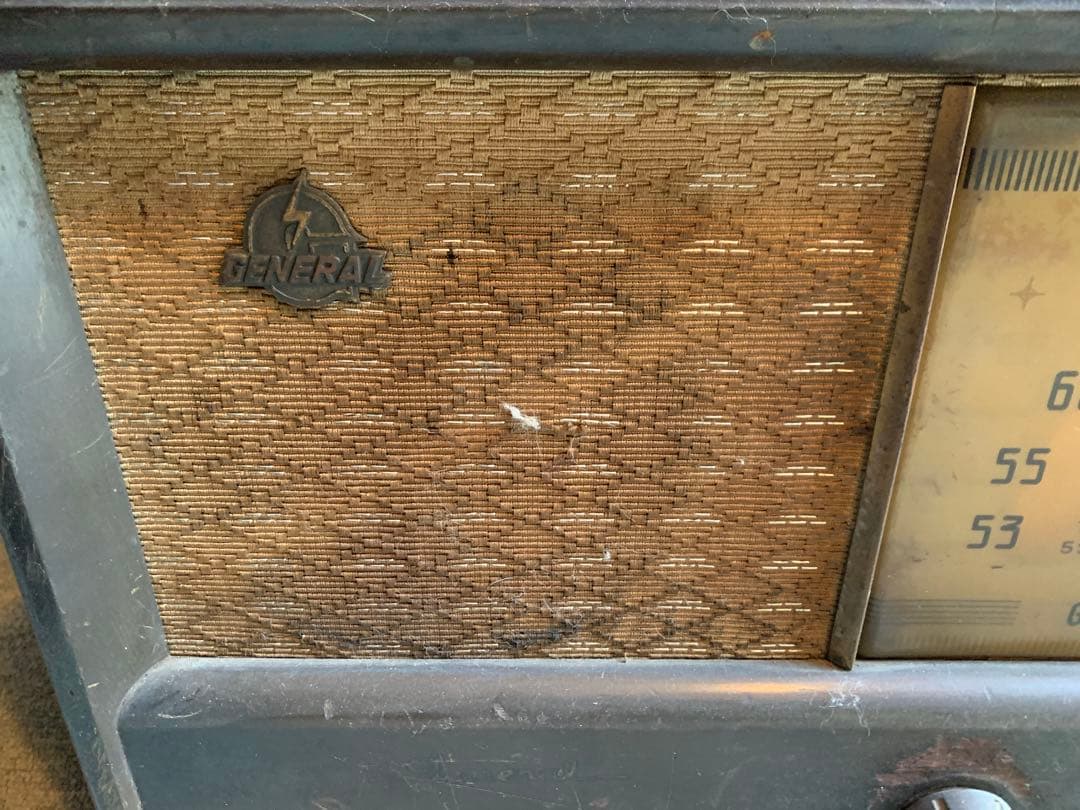 骨董品　真空管ラジオ　ジェネラル(八欧無線)　昭和アンティーク　蔵出し品