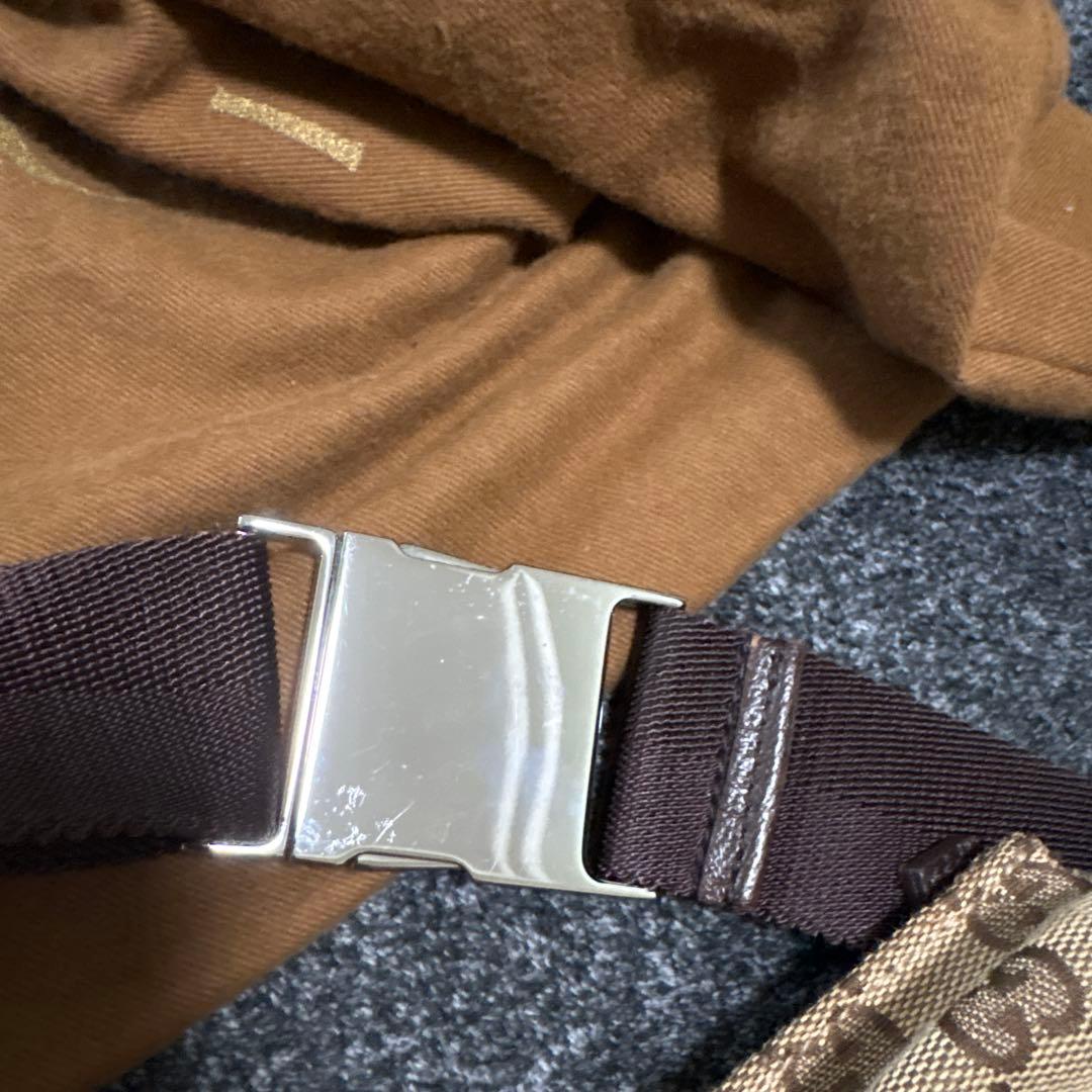 GUCCI ボディバッグ・ウエストポーチ ベージュ・ブラウン