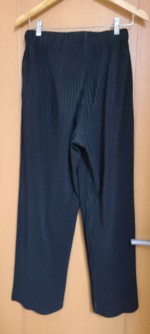 HOMME PLISSÉ ISSEY MIYAKE プリーツパンツ 黒 1