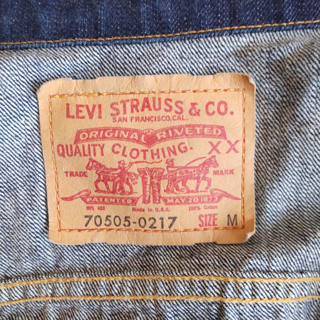 80s リーバイス 70505-0217 4th Gジャン M