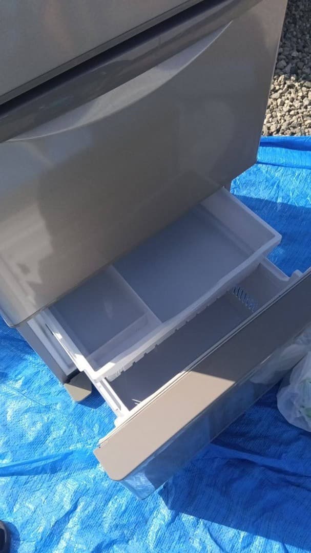 日立 3ドア 冷蔵庫 R-K38JV(T) 375L ライトブラウン