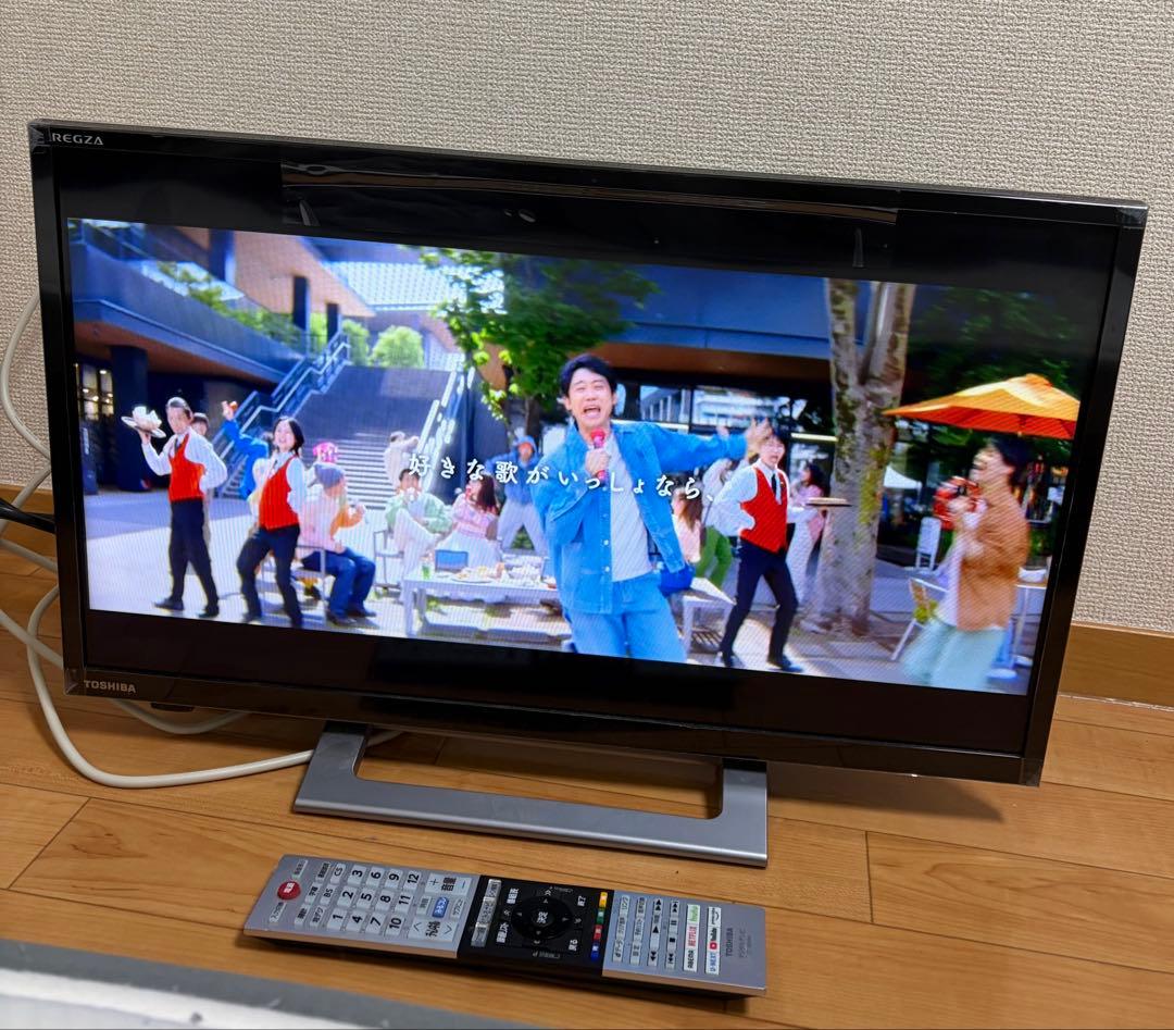 TOSHIBA 液晶テレビ REGZA 24型 24V34 レグザ　2024年製