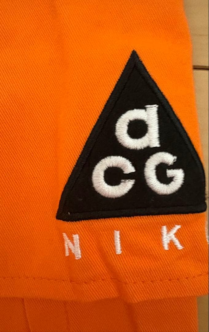 NIKE ACG オレンジ カーゴパンツ M