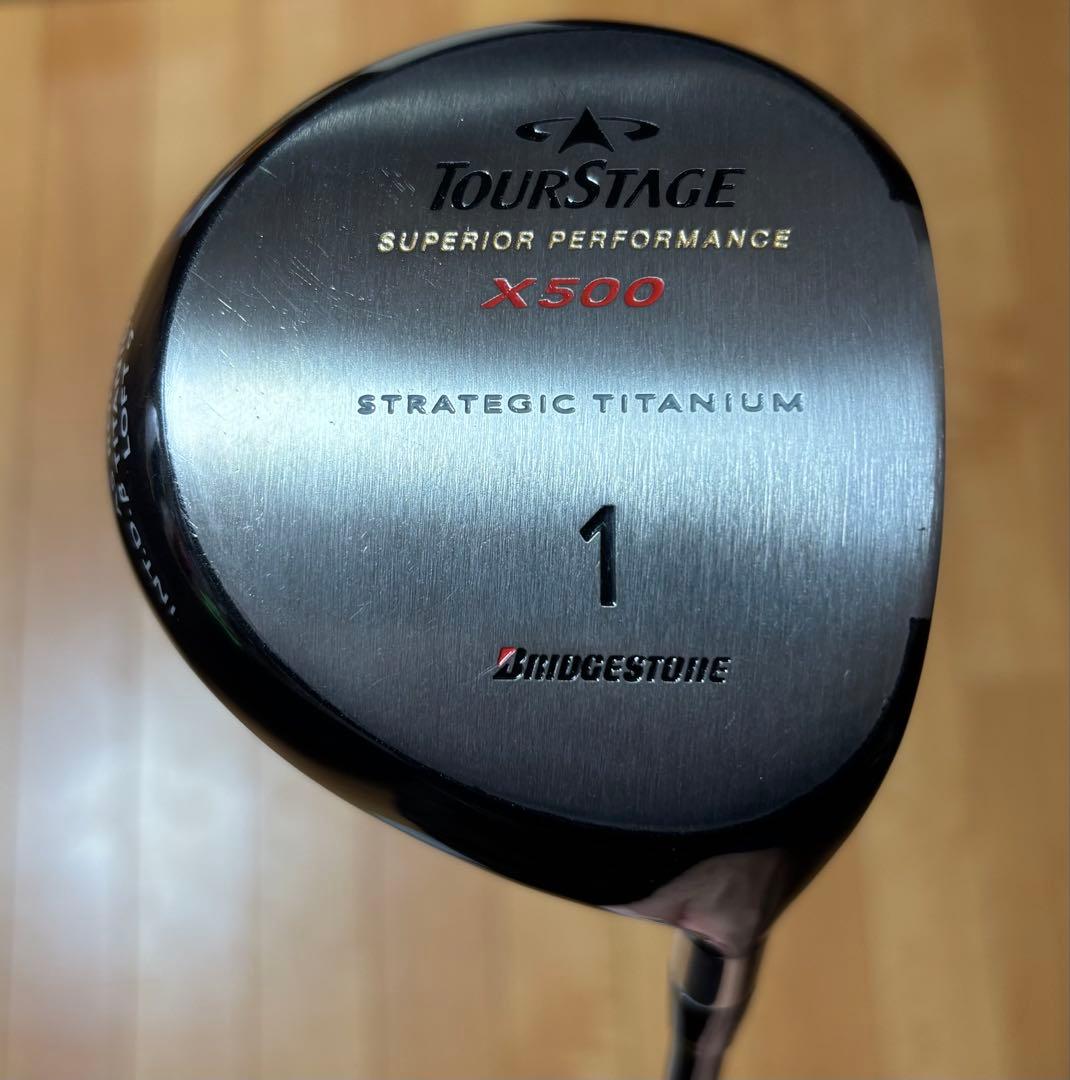 【美品】ツアーステージＸ500ドライバー9°