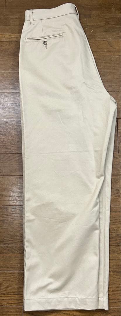 ciota 2タックチノパンツ　ベージュ　サイズ4