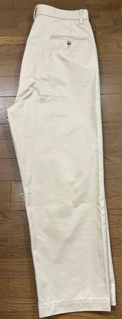 ciota 2タックチノパンツ　ベージュ　サイズ4