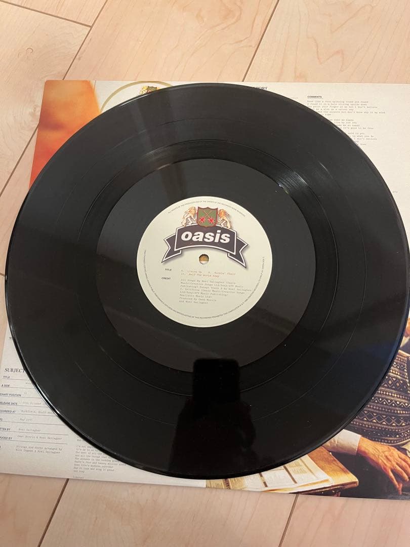 Oasis – The Masterplan 1998年 UKオリジナル盤 LP