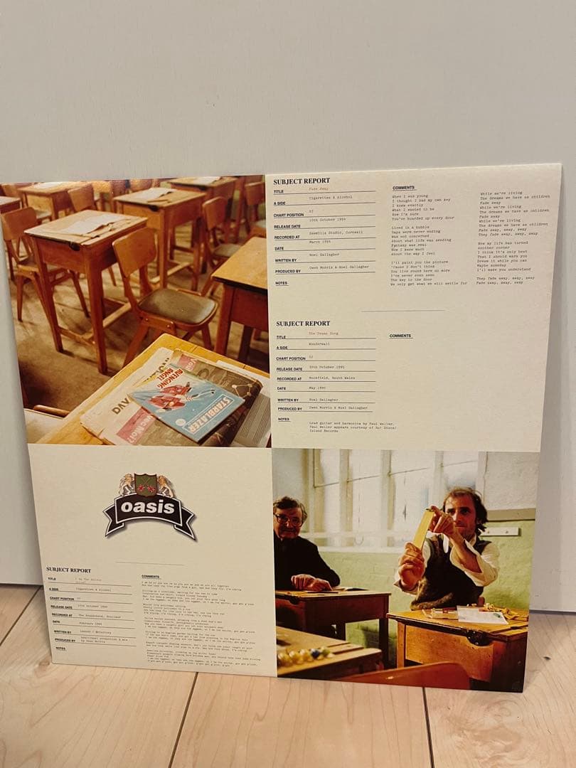 Oasis – The Masterplan 1998年 UKオリジナル盤 LP