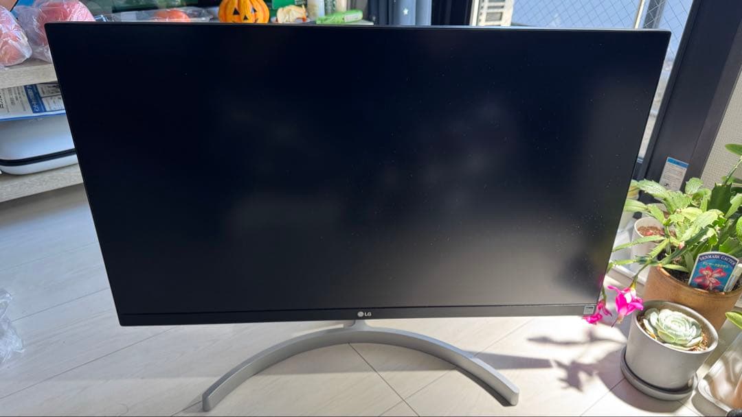 LG ディスプレイ本体 UHD 4K 27UL600-W 27インチ
