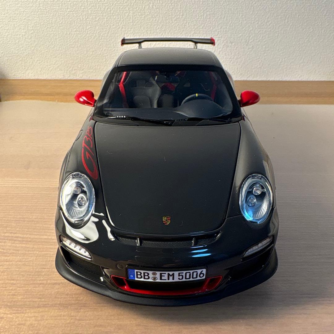 porsche ポルシェ　911 gt3 rs 1/18 ミニカー　グレー
