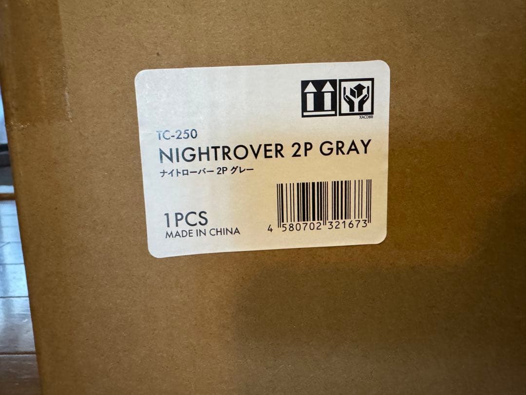 テント・タープ TOKYO CRAFTS NIGHTROVER 2P GRAY