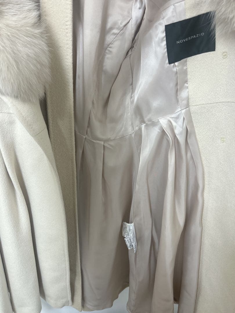 NOVESPAZIO アンゴラ70%羊毛30%サイズ38 着用2回