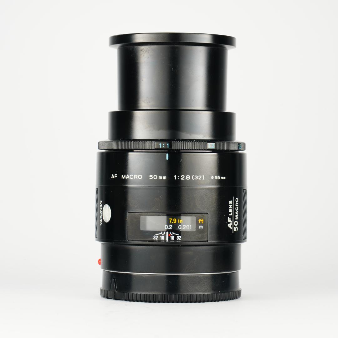 【整備＆テスト済】Minolta AF 50mm F2.8 Macro 167