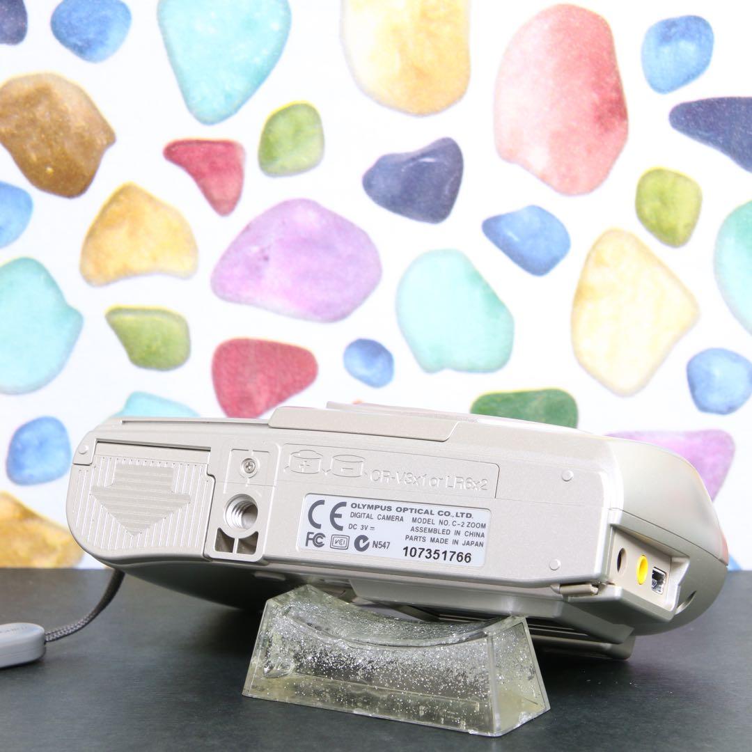 ♥︎◇OLYMPUS CAMEDIA C-2 ZOOM ◇レトロデジカメ♪ ◇元箱