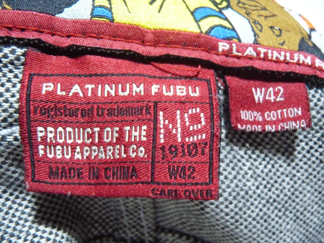 小枝勝範　プラティナムフブ　ショートパンツ　極太　黒　W42