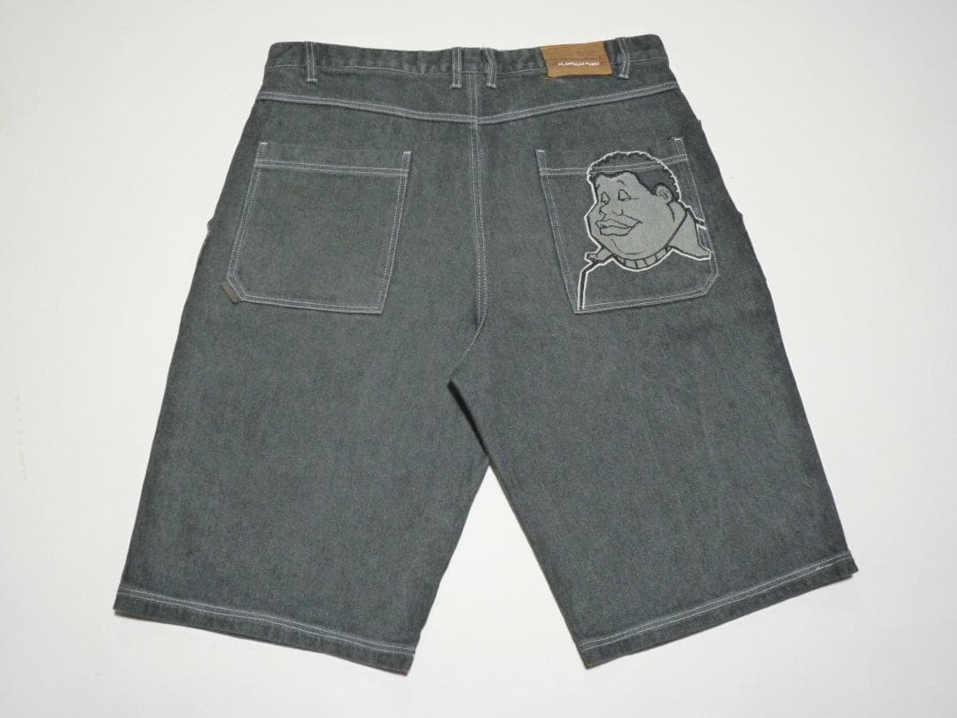 小枝勝範　プラティナムフブ　ショートパンツ　極太　黒　W42