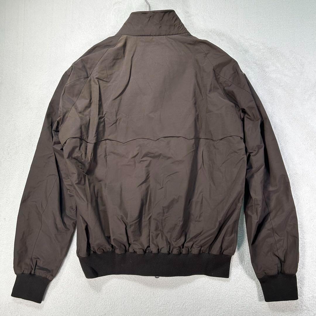 【BARACUTA】ハリントンジャケット　G9 首元ボタン付き　ブラウン　44