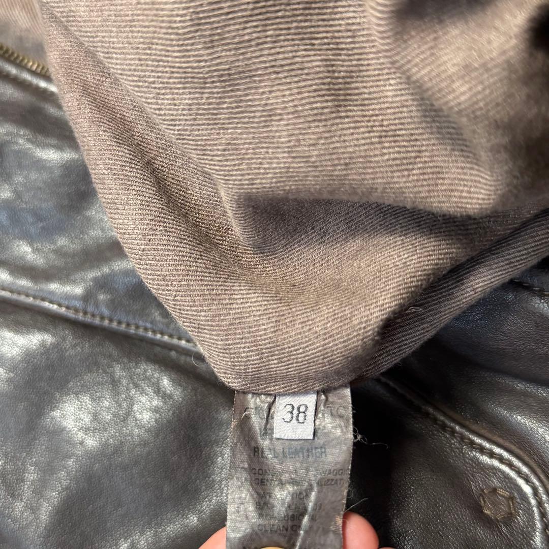 Giorgio Brato シングルライダース リアルレザー ジャケット